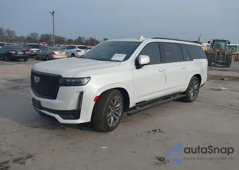 2023 Cadillac Escalade Esv 4Wd Sport z USA, uszkodzony, nr VIN 1GYS4PKL2PR144436